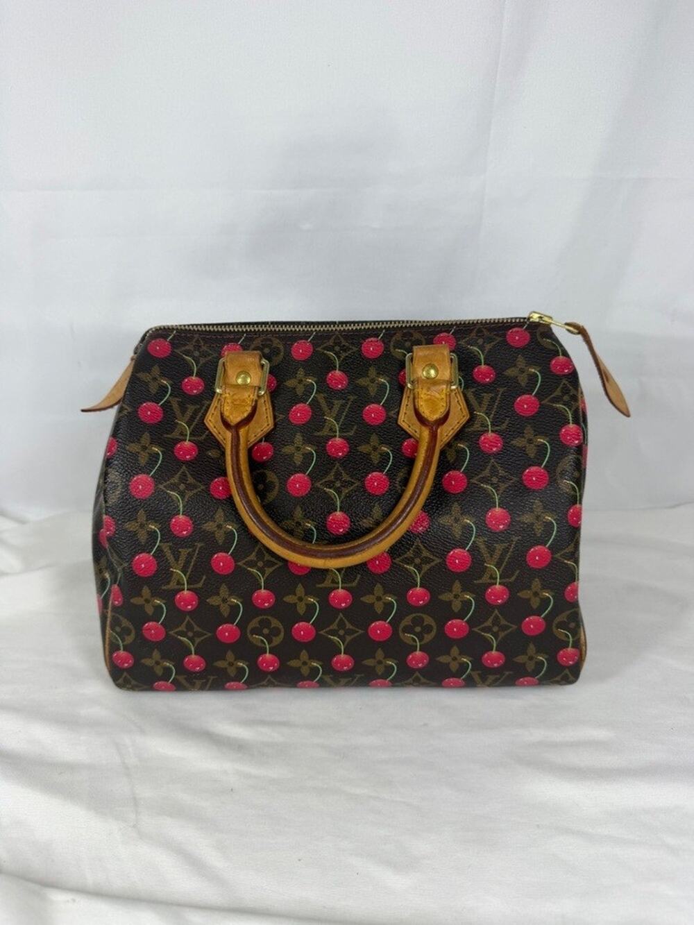 Louis Vuitton Takashi Murakami Cerises (Cherry) Speedy 25 Monogram SPBJKI 360975